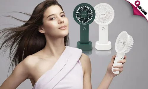 ICOU Portable Fan with Powerbank!
